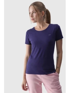 Dámské Hladké Tričko S Modré model 21668556 - 4F