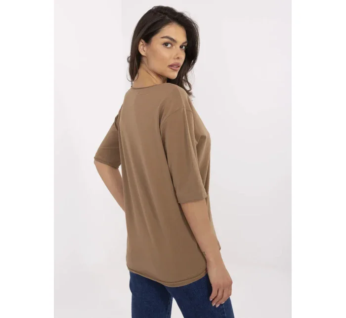 Blúzka CLM BZ 1700.88 svetlohnedá Blúzka CLM BZ 1700.88 svetlohnedá