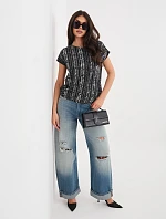 Tričko D12110M02646F čierne