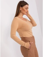 Sweter PM SW model 19309807 camelowy - FPrice