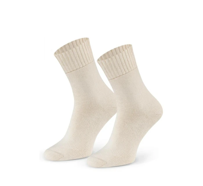 Prírodné ponožky 100% bavlnené froté 199