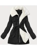 Kurtka damska ze czarna model 21247716 - J.STYLE Kurtka damska ze czarna model 21247716 - J.STYLE