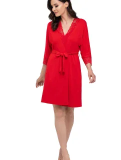 Dámský župan model 18796959 red - Babella