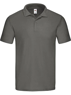 Fruit of the Loom Original Polo Pánske piqué polo 16.3050 light graphite
