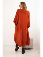 Dlhý sveter červený Dlhý sveter červený