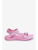 Sandały Damskie Big Star LL274A100 Różowe