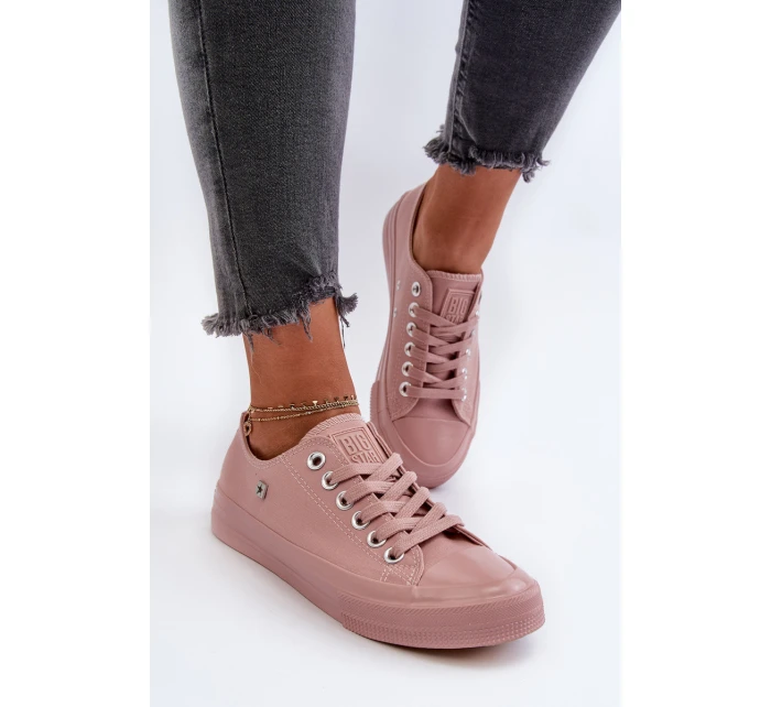 Klasické Dámské Tenisky Big Star model 21654898 Růžové - Big Star Shoes