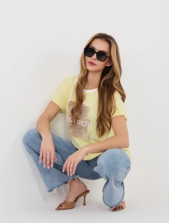 Bluzka RV BZ A1174.91 jasny żółty