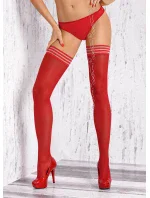 Punčochy červená model 17684507 - Axami Punčochy červená model 17684507 - Axami