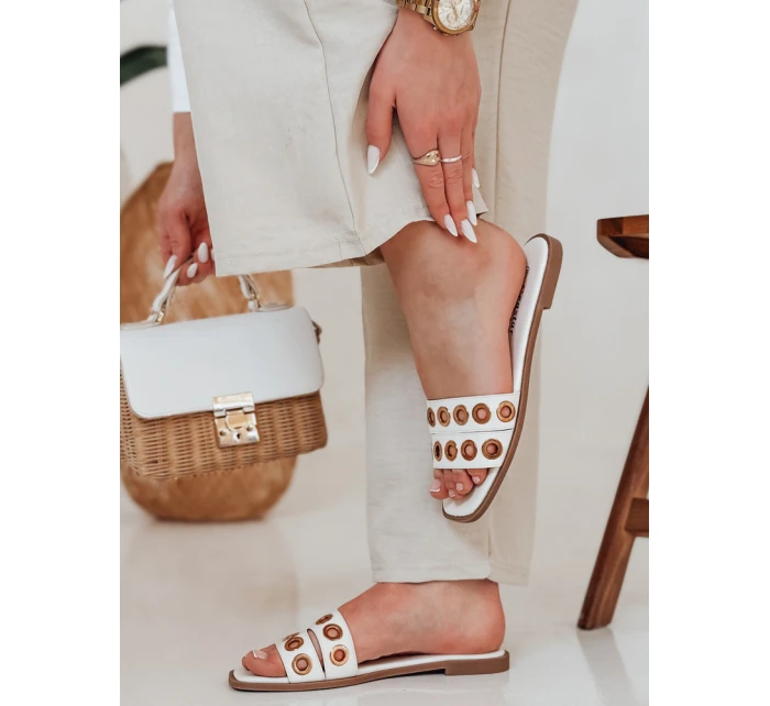 Dámske žabky STELLSAN white FashionStreet ZY0853 Dámske žabky STELLSAN white FashionStreet ZY0853