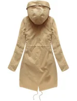 ZIMOWA DAMSKA PARKA Z I KAPTUREM BEŻOWA model 21242072 - Libland