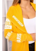 Plášť s model 18745350 nápisem - K-Fashion