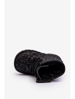 Dětské Botky Se Zipem Černé model 21636429 - Boto