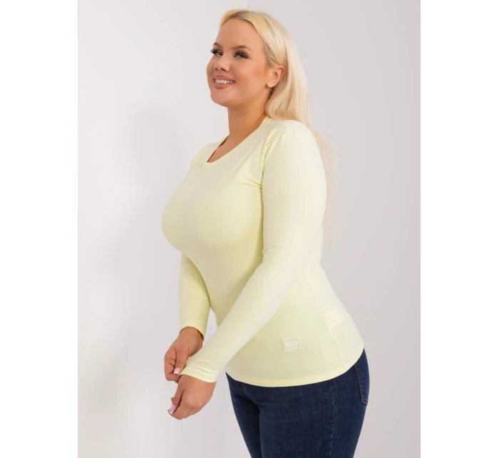 Blúzka RV BZ 9257.19 svetložltá