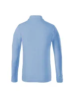 Detská polokošeľa Pique Polo LS sky blue