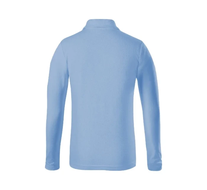 Detská polokošeľa Pique Polo LS sky blue