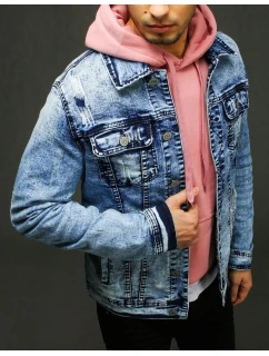 Pánska džínsová bunda modrá TX3224