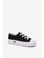 Trampki Damskie Na Platformie LEE ISLA C WOMEN LOW 50251001 Czarne