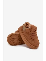 Dětské tenisky s podšívkou Camel model 21718540 - Boto Dětské tenisky s podšívkou Camel model 21718540 - Boto