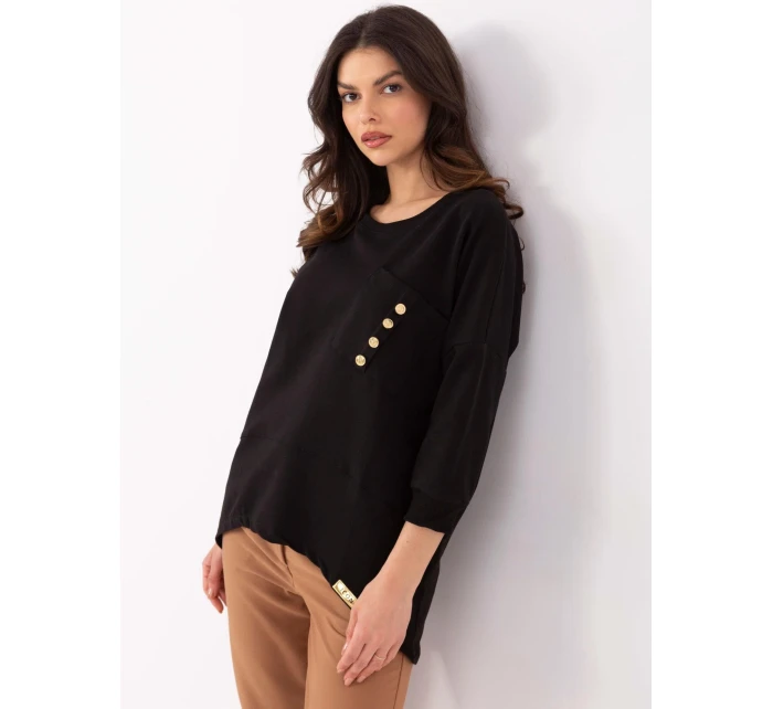 Blúzka CLM BZ 1263.49 čierna Blúzka CLM BZ 1263.49 čierna