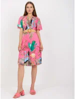Šaty DHJ SK model 17445512 růžová - FPrice Šaty DHJ SK model 17445512 růžová - FPrice