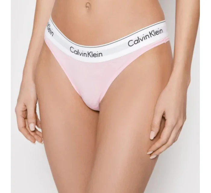 Dámská tanga světle růžová model 15744305 - Calvin Klein Dámská tanga světle růžová model 15744305 - Calvin Klein