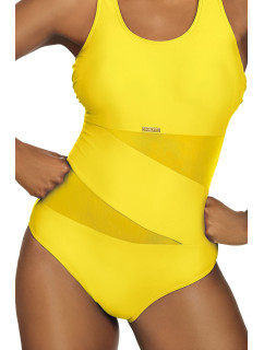 Dámske jednodielne plavky S36W-21 Fashion šport žlté - Self