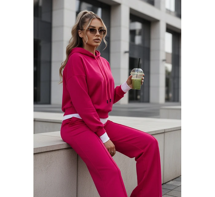 Dámská tepláková souprava fuchsiová Dstreet model 21971340 - FashionStreet
