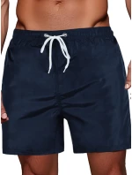 Pánske plavecké šortky tmavomodré FashionStreet SX2526