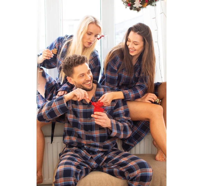 Pyžamo MNS 431 B25 model 21291852 M2XL rozepínací pánské - Key