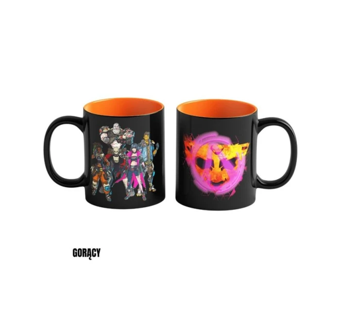 Dobrá korisť Borderlands 4 Vault Keeper Glitch Heat Reveal Hrnček Dobrá korisť Borderlands 4 Vault Keeper Glitch Heat Reveal Hrnček