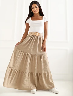 Spódnica MO SD model 22284396 camelowy - FPrice