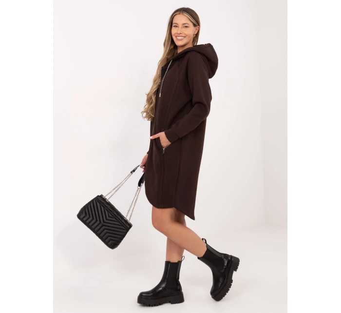 RV BL mikina A1027.79 tmavohnedá RV BL mikina A1027.79 tmavohnedá