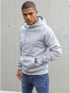 Pánská světle šedá mikina Dstreet model 21966918 - FashionStreet