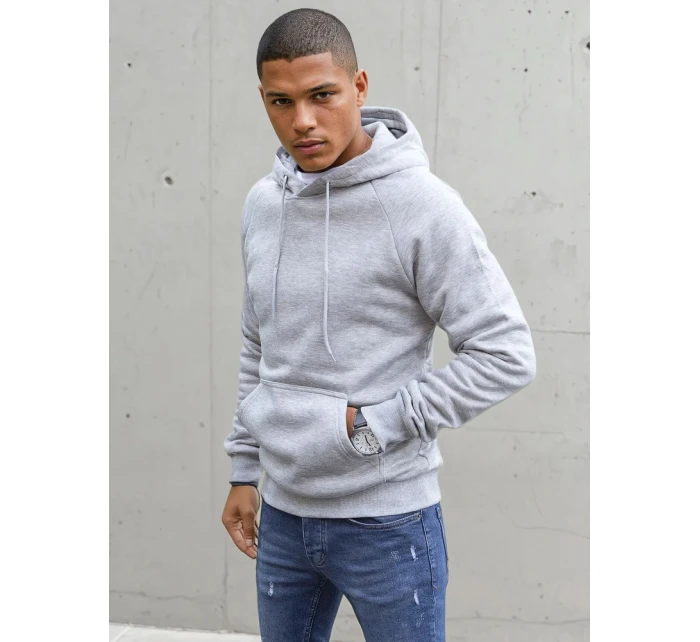 Pánská světle šedá mikina Dstreet model 21966918 - FashionStreet Pánská světle šedá mikina Dstreet model 21966918 - FashionStreet