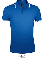 SOL'S Pasadena Men Pánské piqué polo model 22521863 royal blue/white SOL'S Pasadena Men Pánské piqué polo model 22521863 royal blue/white