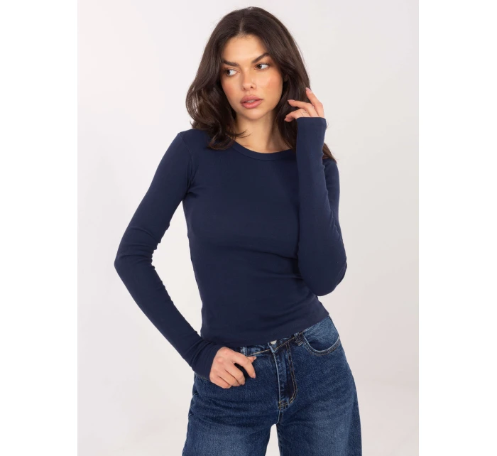 Blúzka WT BZ A1088.12 tmavomodrá