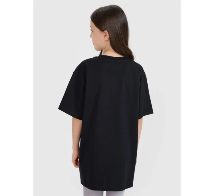Dívčí tričko oversize s potiskem model 21882678 - 4F