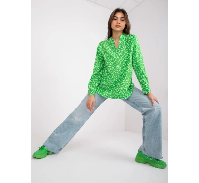 Halenka DHJ BZ model 17195311 zelená - FPrice Halenka DHJ BZ model 17195311 zelená - FPrice