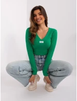 Bluzka RV BZ model 19005798 zielony - FPrice Bluzka RV BZ model 19005798 zielony - FPrice