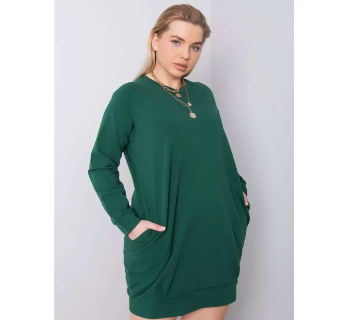 Šaty RV SK 6296.99 tmavo zelená