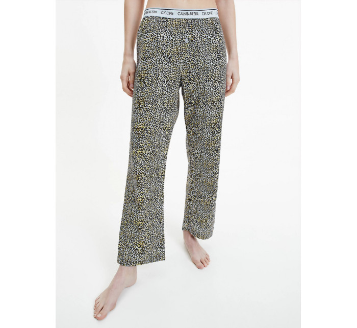 Dámské pyžamové kalhoty  Fialová se zvířecím vzorem  model 17089255 - Calvin Klein