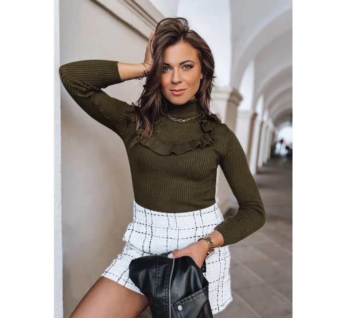 Dámský svetr NOAH zelený Dstreet model 21964192 - FashionStreet