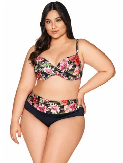 Mäkká plavková podprsenka Ava SK 219 Floral