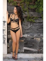 Dámská tanga model 18983127 black - Roza Dámská tanga model 18983127 black - Roza