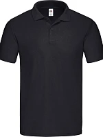 Fruit of the Loom Original Polo Pánske piqué polo 16.3050 čierne