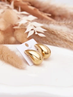 náušnice z chirurgické oceli Velké zlaté model 21772665 - Boto