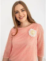 Blúzka LK BZ 506642.94 broskýň