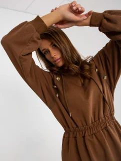 Dámské šaty RV SK model 17802811 hnědé - FPrice