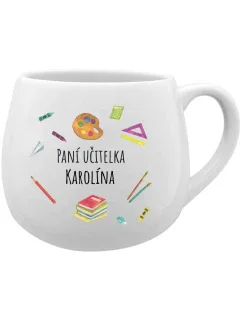 Personalizovaný keramický hrníček pro paní učitelku/pana učitele (pomůcky)